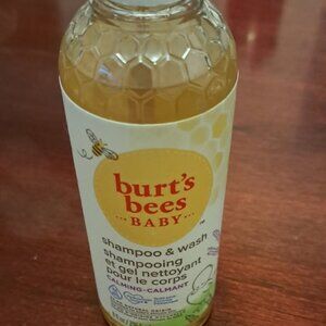 NEW sealed - burt's bees baby shampoo & wash calming